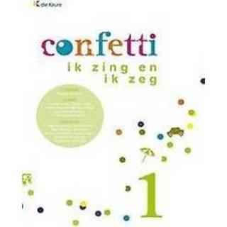 👉 Werkboek CONFETTI 1 - IK ZING EN ZEG (SCHEURBLOK), Werkboek. BULTEREYS, LIEVE, onb.uitv. 9789048601622