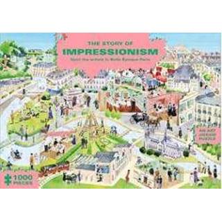 👉 The Story of Impressionism (In 1000 Jigsaw Pieces). 1000-Piece Art History Puzzle, Paperback 9781786273215