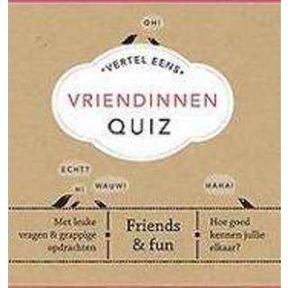 👉 Vertel Eens Vriendinnen Quiz. Friends & Fun, van Vliet, Elma, onb.uitv. 9789000360543