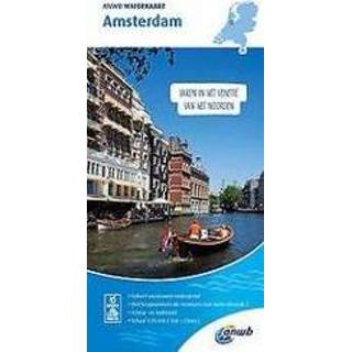 👉 Waterkaart AMSTERDAM 2019-2020 ANWB. Wasserkarte, onb.uitv. 9789018044916