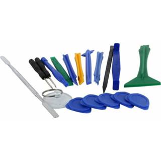 👉 Smartphone Universal Opening Toolset 18-pieces for Smartphones - Universeel 8718256072185
