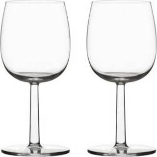 👉 Wijnglas rood glas transparant Iittala Raami 28cl 2stuks 6411923664288