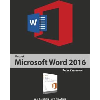 👉 Boek Microsoft Word / 2016 - Peter Kassenaar (9059408802) 9789059408807