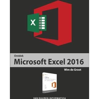 👉 Boek groot Ontdek Microsoft Excel / 2016 - Wim de (9059408810) 9789059408814