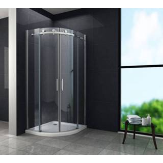 👉 Douche cabine PAULO douchecabine kwartrond met draaideur 80x80x195 cm 7442140761756