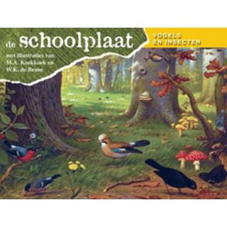 👉 Schoolplaat libre De / Vogels en Insecten - Boek B.V., Uitgeverij (9075531893) 9789075531893