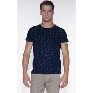 👉 Shirt blauw katoen l male Scotch & Soda T-shirt met korte mouwen 8719031893841