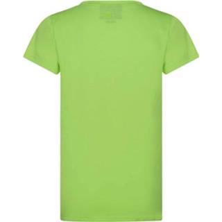 Shirt geel jongens male polyester Retour Korte mouw t-shirt rjb-91-240 sean fluor 8718714561336