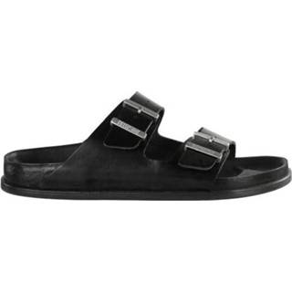 👉 Zwart leather male Birkenstock Arizona premium black regular sole 4054056964997