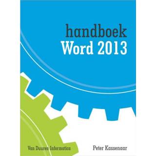 👉 Handboek Van Duuren Media Word 2013 9789059406049