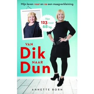 👉 Van dik naar dun - eBook Annette Born (908975069X) 9789089750693