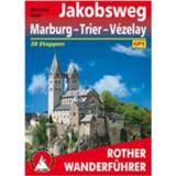 👉 Bergverlag Rother - Jakobsweg Marburg Trier Vézelay 1. Auflage 2016 9783763344741