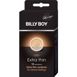 👉 Condoom latex transparant jongens Billy Boy Extra Thin - 12 Dunnere Condooms 4008600236665