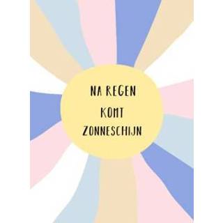👉 Zonneschijn verschillende kleuren Greetz | Denken aan Na regen komt