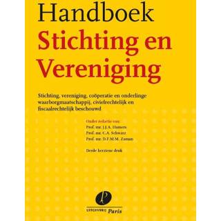 👉 Hand boek Handboek Stichting en Vereniging - Uitgeverij Paris B.V. (9462511942) 9789462511941