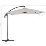 👉 Zweefparasol active zand beige met stalen paal 250x250 cm 8718475711308