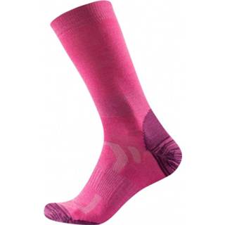 👉 Devold - Women's Multi Light Woman Sock - Merinosokken maat 38-40, roze