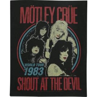 👉 Embleem Mötley Crüe Shout at the devil Back Patch meerkleurig 5055339794170