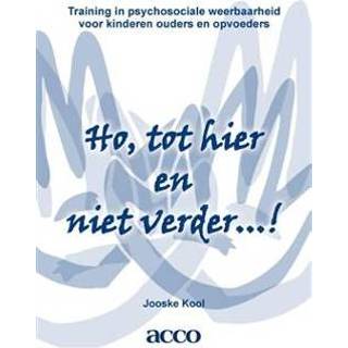 👉 Ho, tot hier en niet verder - Jooske Kool (ISBN: 9789492398017) 9789492398017