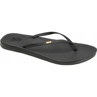 👉 Reef - Women's Cushion Bounce Slim - Sandalen maat 6, zwart