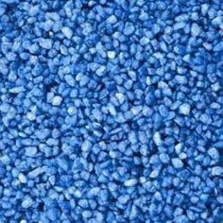 👉 Bodembedekking blauw active Aquariumgrind DONKER - Steentjes Gekleurd 4-6mm 1KG 7436938692698