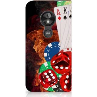 👉 Standcase Motorola Moto E5 Play Uniek Hoesje Casino 8720091028647