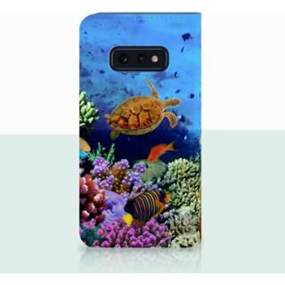 👉 Standcase Samsung Galaxy S10e Hoesje Design Vissen 8720091103061
