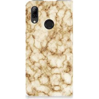 👉 Standcase marmer goud Huawei P Smart (2019) Uniek Hoesje 8720091249226