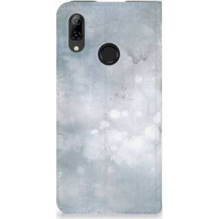 👉 Standcase Huawei P Smart (2019) Uniek Hoesje Wood Concrete 8720091789418