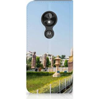 👉 Standcase Motorola Moto E5 Play Hoesje Design Boeddha 8720091499157