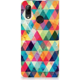 👉 Standcase Huawei P Smart (2019) Uniek Hoesje Geruit 8720091504226