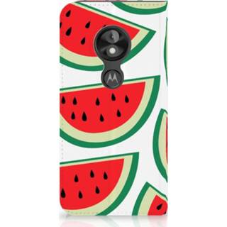 👉 Standcase Motorola Moto E5 Play Uniek Hoesje Watermelons 8720091515499