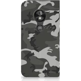 👉 Standcase Motorola Moto E5 Play Uniek Hoesje Army Light 8720091569423