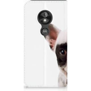 👉 Standcase Motorola Moto E5 Play Uniek Hoesje Franse Bulldog 8720091831636