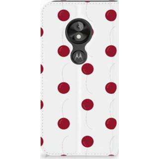 👉 Standcase Motorola Moto E5 Play Hoesje Design Cherries 8720091876118