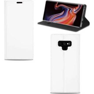 Standcase wit Samsung Galaxy Note 9 Stand Case Hoesje met Pashouder 8720091308534