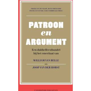 👉 Patroon en argument - Freek Van de Velde, Hans Smessaert, Frank Eynde, Sara Verbrugge ebook 9789461661685