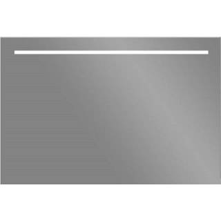 👉 LED Spiegel Sanilux Aluminium met Onderverlichting 58x70 cm Inclusief Spiegelverwarming