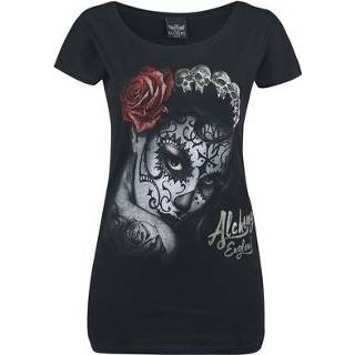 👉 Shirt zwart T-Shirt meisjes Alchemy England Widow's Weed Girls 4060587563196