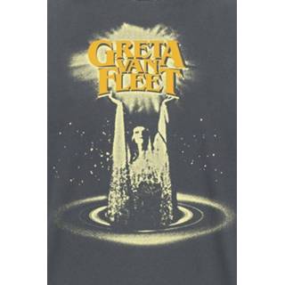 👉 Shirt T-Shirt grijs Greta Van Fleet Cinematic Lights donkergrijs