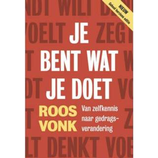 👉 Je Bent Wat Doet - Roos Vonk 9789492493460