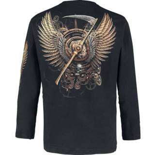 👉 Reaper zwart Spiral Steam Punk Longsleeve 5055428357743