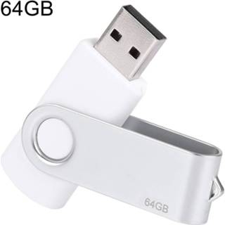 👉 Wit 64GB Twister USB 2.0 Flash Disk(White) 6953645019835