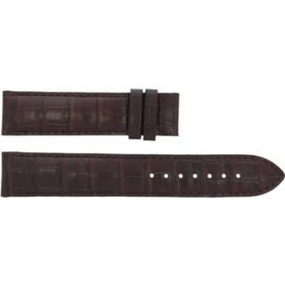 👉 Horlogeband bruin croco leder Tissot T065.430.A - T610029096 / T065.430.160.310.0 19mm 8719217073999