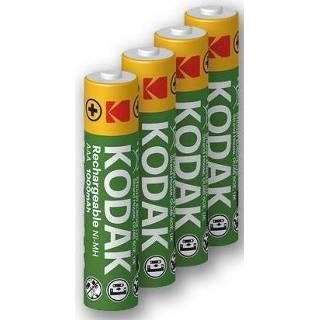 👉 Batterij 4 x AAA oplaadbare krachtige Kodak batterijen - 1000mAh 8719323435841
