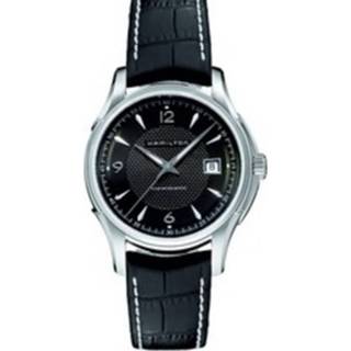 👉 Horlogeband zwart Hamilton H001.32.515.535.01 / H600325101 Leder 20mm 8719217171466
