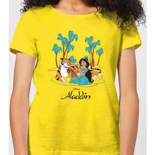 Disney Aladdin Princess Jasmine Women's T-Shirt - Yellow - XXL - Geel