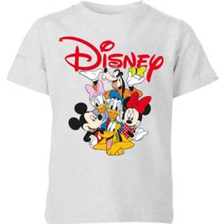 Mickey Mouse Disney Crew Kids' T-Shirt - Grey - 11-12 Years - Grijs