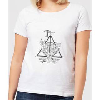 👉 Harry Potter Three Dragons White Women's T-Shirt - White - 5XL - Wit