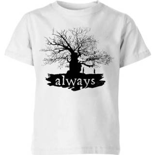 Harry Potter Always Tree  Kids' T-Shirt - White - 11-12 Years - Wit